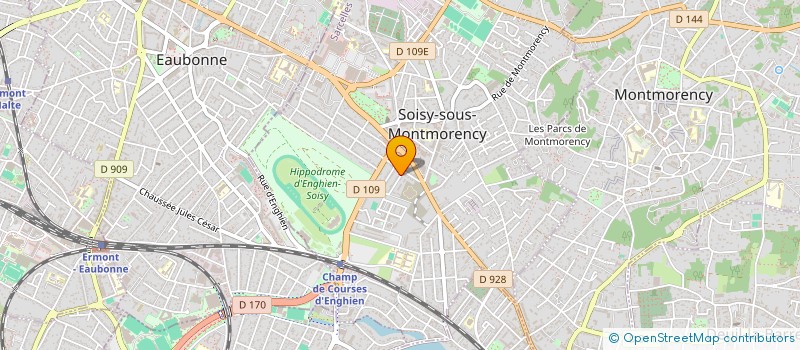 localisation de l'entreprise CHEVALLEY  SOISY-SOUS-MONTMORENCY