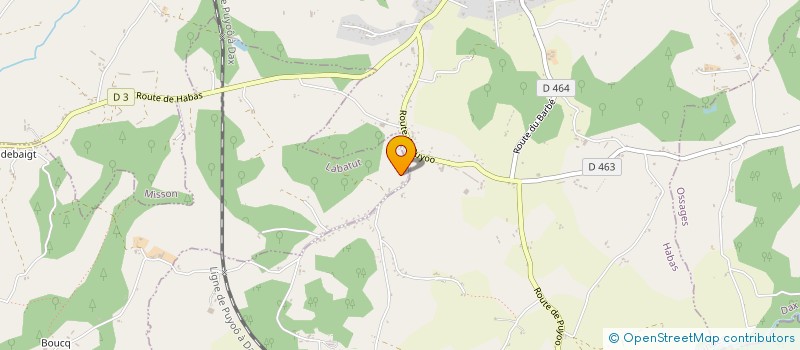 localisation de l'entreprise CHEVALLIER  SAINT-CRICQ-DU-GAVE