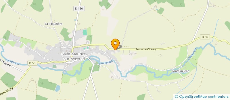 localisation de l'entreprise CHEVALLIER  SAINT-MAURICE-SUR-AVEYRON
