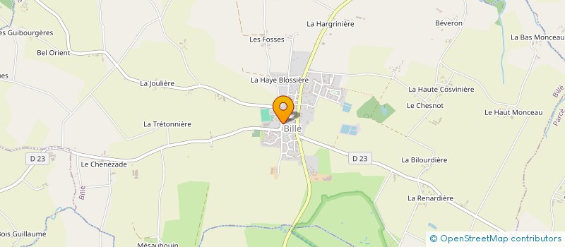 localisation de l'entreprise CHEVALLIER AND CO  BILLE