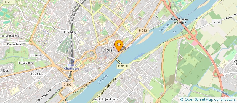 localisation de l'entreprise CHEVALLIER MINEAU  BLOIS