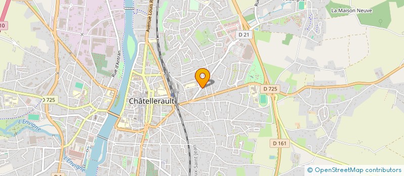localisation de l'entreprise CHEVANS à CHATELLERAULT
