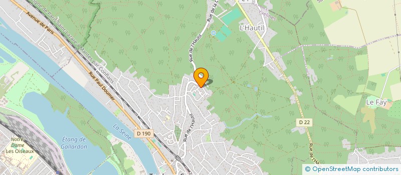 localisation de l'entreprise CHEVERCHEMONT  TRIEL-SUR-SEINE