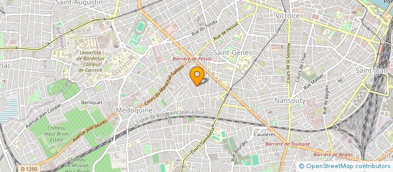 localisation de l'entreprise CHEVERNY 27  TALENCE