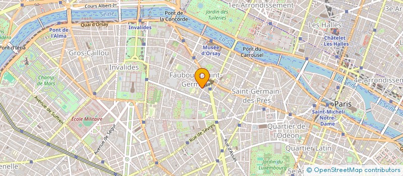 localisation de l'entreprise CHEVERNY CONSULTANTS  PARIS