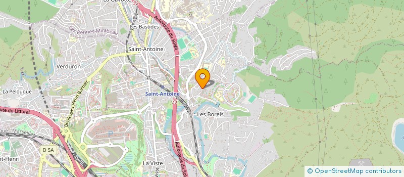 localisation de l'entreprise CHEVEUX D ANGE à MARSEILLE
