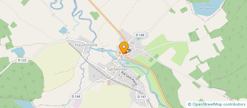 localisation de l'entreprise CHEVEUX D OR  GERBEVILLER