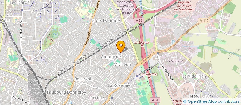 localisation de l'entreprise CHEVEUX ET BARBE BELLE EPINE  TOULOUSE