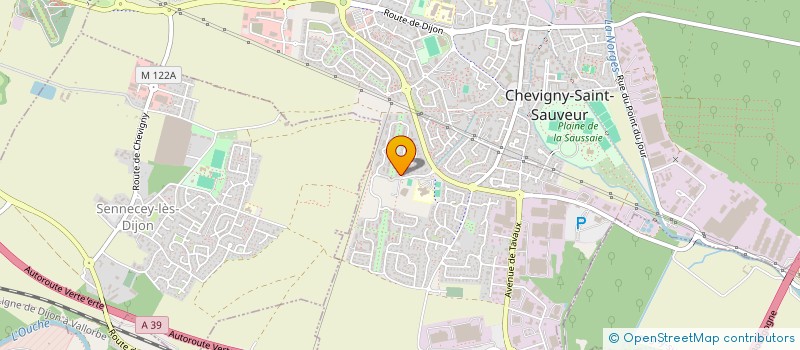 localisation de l'entreprise CHEVIGNY IMMOBILIERE  CHEVIGNY-SAINT-SAUVEUR