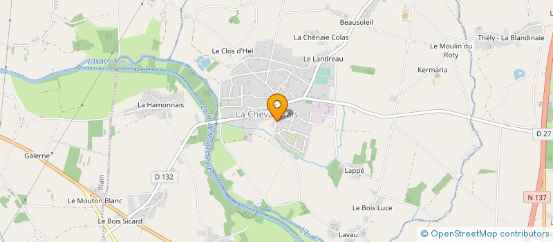 localisation de l'entreprise CHEVILLARD JEAN MARC à HERIC