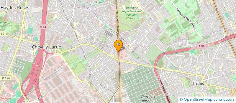 localisation de l'entreprise CHEVILLY BY L'AS  CHEVILLY-LARUE