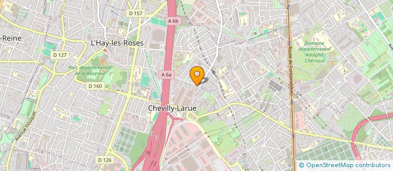 localisation de l'entreprise CHEVILLY TAGMATS  L'HAY-LES-ROSES