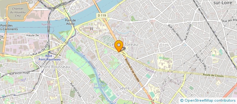 localisation de l'entreprise CHEVIRE AMBULANCE à NANTES