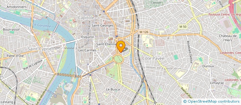 localisation de l'entreprise CHEVREFEUILLE  TOULOUSE