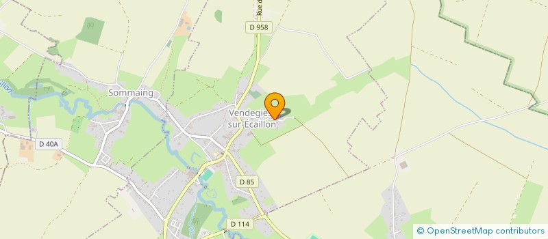 localisation de l'entreprise CHEVRERIE DE L'ECAILLON  VENDEGIES-SUR-ECAILLON