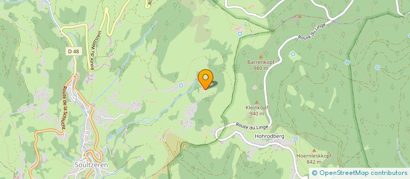 localisation de l'entreprise CHEVRERIE DU LONDENBACH  SOULTZEREN