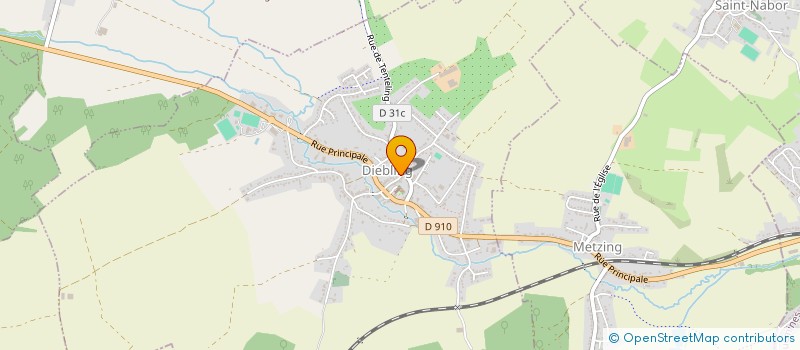 localisation de l'entreprise CHEVRES BRANCHEES  DIEBLING