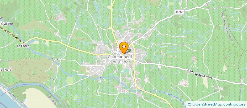 localisation de l'entreprise CHEVREUIL AND CO  CHATEAUNEUF-DU-PAPE