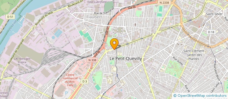 localisation de l'entreprise CHEVREUL MEDIC à LE PETIT-QUEVILLY