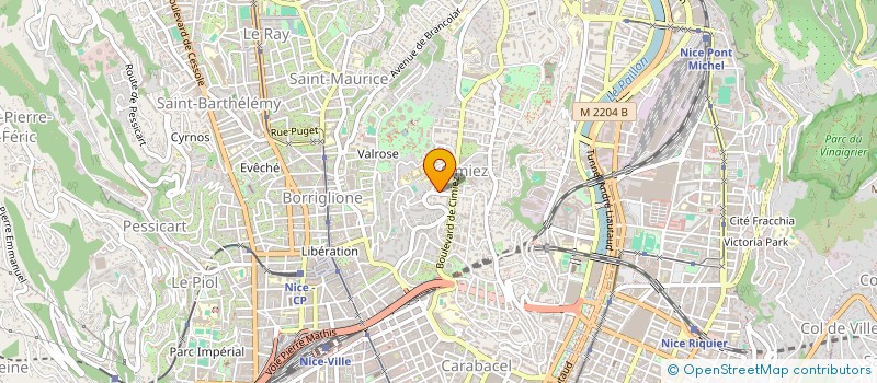 localisation de l'entreprise CHEVREUSE  NICE