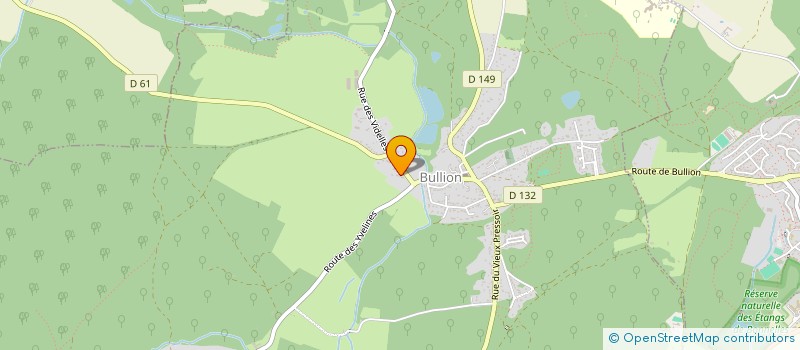 localisation de l'entreprise CHEVREUSE BATIMENT  BONNELLES