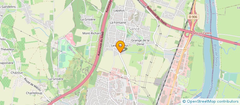localisation de l'entreprise CHEVRIER à SANCE