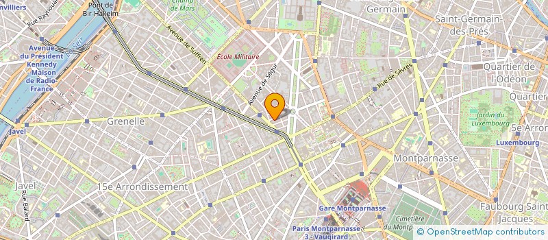 localisation de l'entreprise CHEVRIER  PARIS