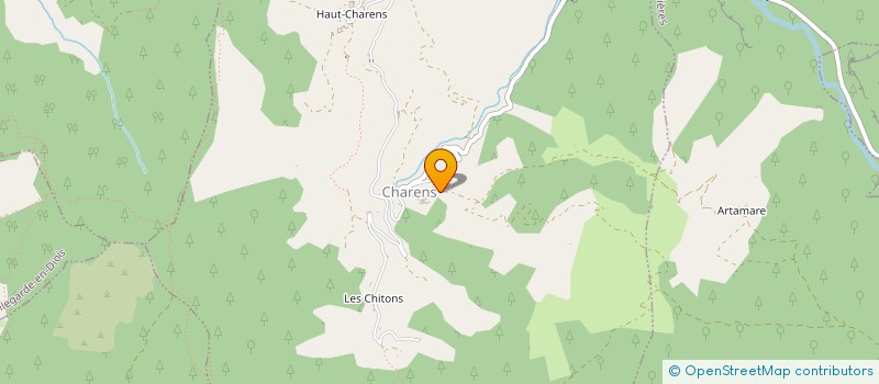 localisation de l'entreprise CHEVRIER DU HAUT DIOIS  SAINT-DIZIER-EN-DIOIS