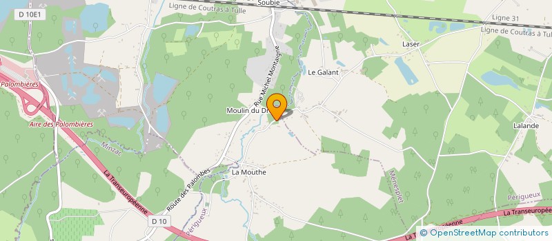 localisation de l'entreprise CHEVRIER TRISTAN  MOULIN-NEUF