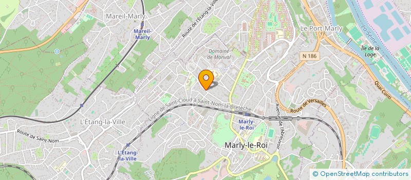 localisation de l'entreprise CHEVRIERE  MARLY-LE-ROI