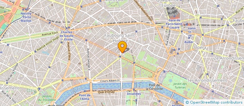 localisation de l'entreprise CHEVRILLON & ASSOCIES SCA à PARIS