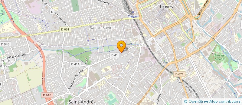 localisation de l'entreprise CHEVRIOT à SAINT-ANDRE-LES-VERGERS
