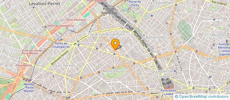 localisation de l'entreprise CHEVY  PARIS