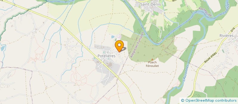 localisation de l'entreprise CHEVY  POTELIERES