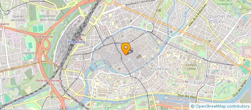 localisation de l'entreprise CHEWING GUM à STRASBOURG