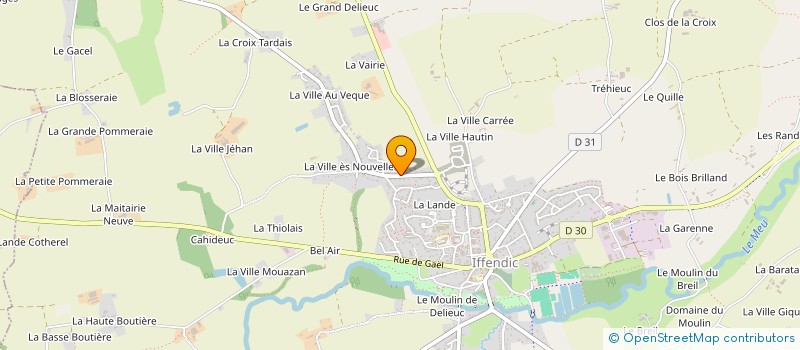 localisation de l'entreprise CHEWPRA  IFFENDIC