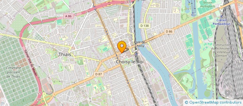 localisation de l'entreprise CHEY MEIYU  CHOISY-LE-ROI