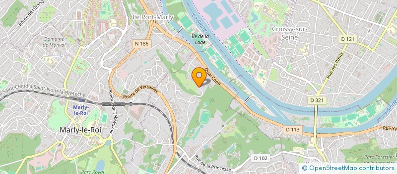 localisation de l'entreprise CHEYENNE TELECOM  LOUVECIENNES