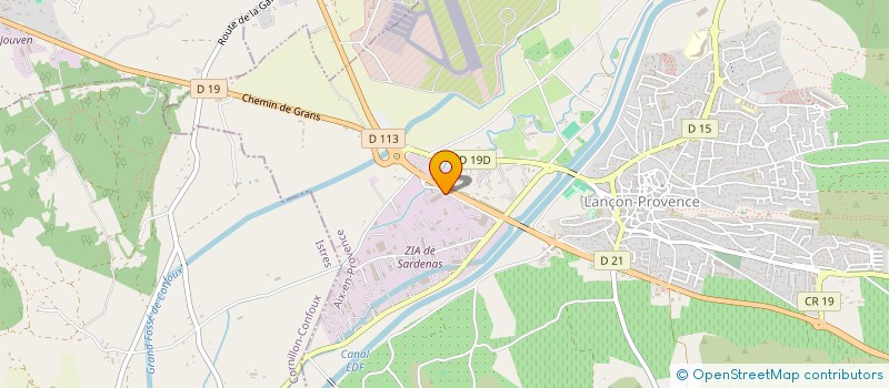 localisation de l'entreprise CHEYLAN ANDRE  LANCON-PROVENCE