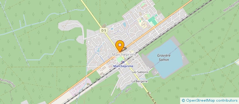 localisation de l'entreprise CHEYMA  MARCHEPRIME