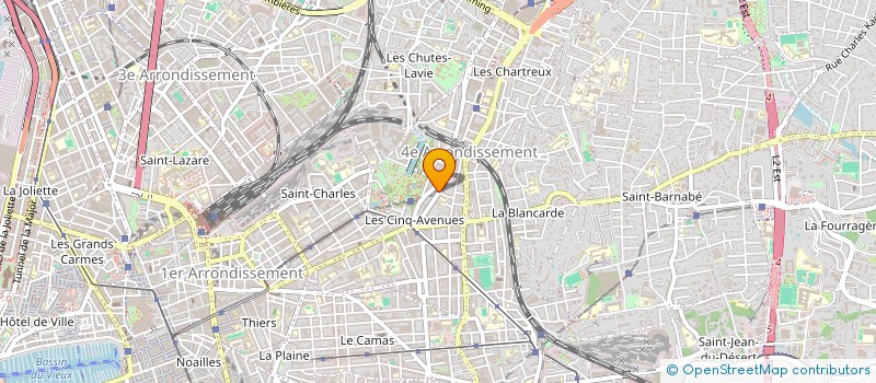 localisation de l'entreprise CHEYNE WALK à MARSEILLE