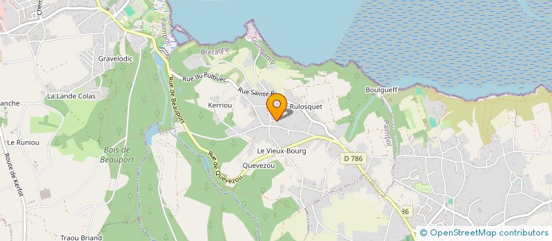 localisation de l'entreprise CHEYNS CREATION à PAIMPOL