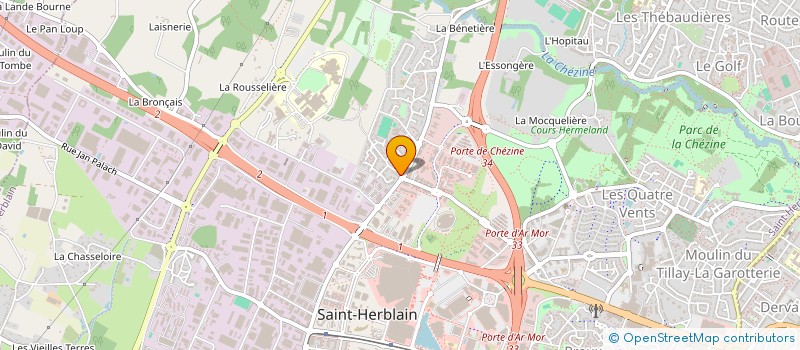 localisation de l'entreprise CHEYU à SAINT-HERBLAIN