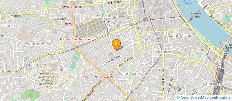 localisation de l'entreprise CHEZ 6IX  BORDEAUX