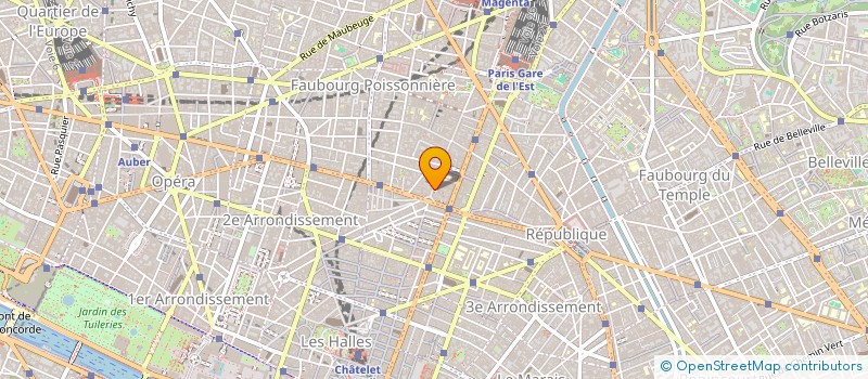 localisation de l'entreprise CHEZ ABY  PARIS