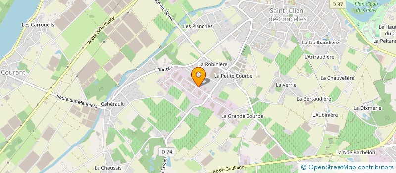 localisation de l'entreprise CHEZ ADELE à SAINT-JULIEN-DE-CONCELLES
