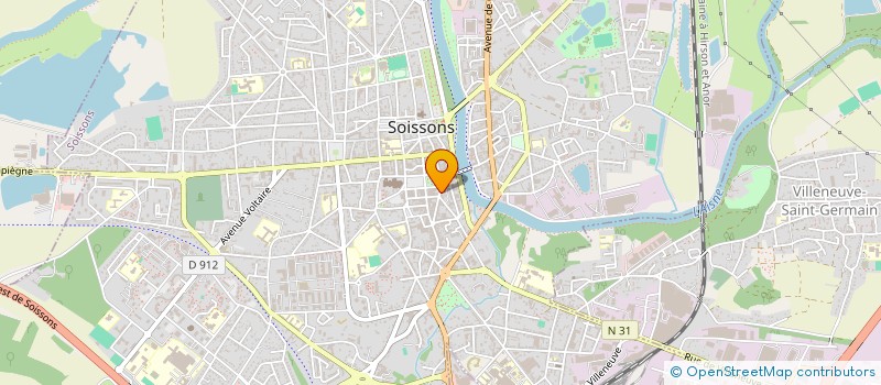 localisation de l'entreprise CHEZ ADIL à SOISSONS