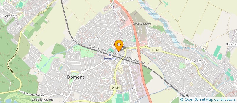 localisation de l'entreprise CHEZ AHMED  DOMONT