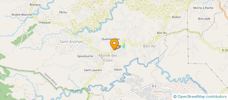 localisation de l'entreprise CHEZ ALAIN à SAINTE-MARIE