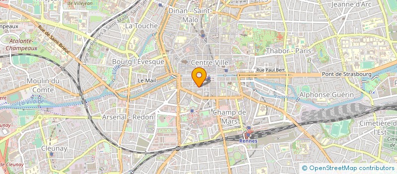 localisation de l'entreprise CHEZ ALAIN  RENNES